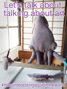 Ikamura Gessozaburo wants to talk about art.