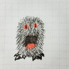 Day 23: Monster (pen)